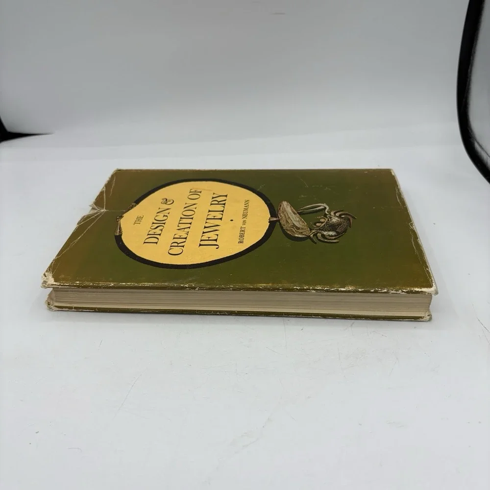 The Design and Creation‎ of Jewelry 1967 Hardcover Neumann 1st Edition 5th Print